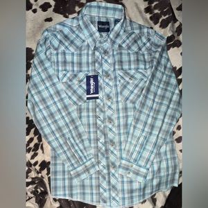 Wrangler shirt / Snap Shirt/ Youth Boys/ Western Shirt